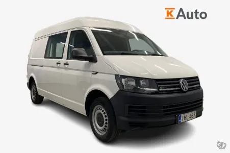 Volkswagen Transporter pitkä 2,0 TDI 110 kW 4Motion DSG 3200kg * Alv | Lisälämmitin | Kattokorotus | Vakkari *